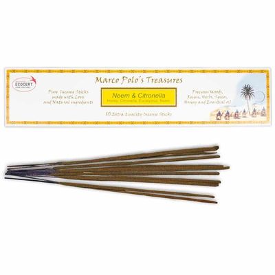 Wierook Marco Polo&apos;s Treasures Neem en Citronella