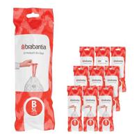 Brabantia Type B PerfectFit Jaarverpakking Afvalzak 5 Liter - 200 Stuks