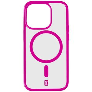 Cellularline Pop MagSafe Case MAG Backcover Apple iPhone 15 Pro Pink, Transparant MagSafe compatible