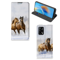 OPPO A74 4G Hoesje maken Paarden