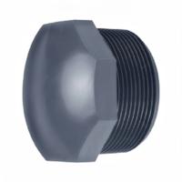 Effast PVC Stop Buitendraad ¼ inch - Robuuste Afsluiting voor Vijver & Watertechniek