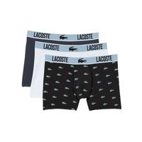 Lacoste Lacoste Boxershorts Heren Microfiber Krokdillen Print 3-Pack - thumbnail