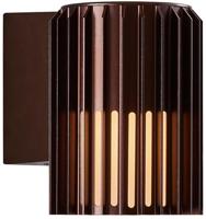 Enzo Nordlux wandlamp aludra rond e27 bruin ip54 - 4800942