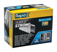 Rapid 36/14 mm Staples Super Strong | 5x1.000 Stuks - 5000512
