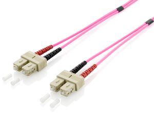 Equip 255523 Glasvezel kabel 3 m SC OM4 Violet