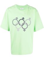 ERL t-shirt Olympics Sex en coton - Vert - thumbnail