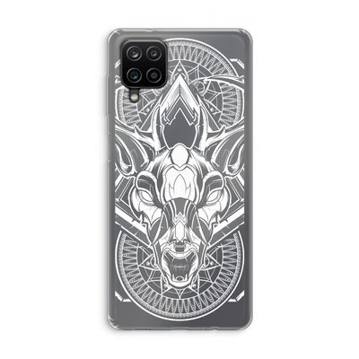 Oh Deer: Samsung Galaxy A12 Transparant Hoesje