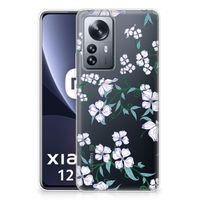 Xiaomi 12 Pro Uniek TPU Case Blossom White - thumbnail