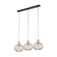 Trio Eetkamer hanglampGila 3-lichts - zand - 365700366