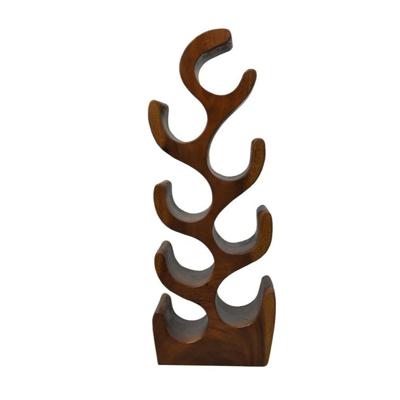 Flessenrek 8 flessen 27x18x70 - Naturel finish - Munggur