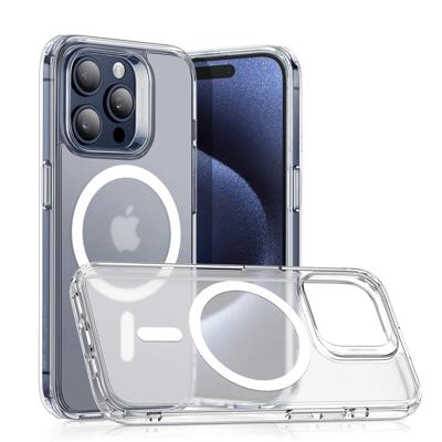 iPhone 15 Pro Max Classic Hybrid Case (HaloLock) - Frosted Clear