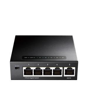 Cudy GS105 netwerk-switch Gigabit Ethernet (10/100/1000) Zwart