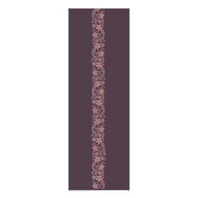 Love Generation Love Yogamat │ Floral Flow │ Donker Paars