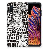 Samsung Xcover Pro TPU Hoesje Slangenprint - thumbnail