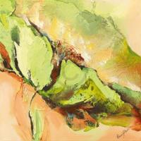 Kunstdruk Elena Filatov - Mint Spring II 50x50cm Kunstdruk Elena Filatov - Mint Spring II 50x50cm