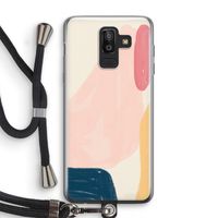 Saturday Flow: Samsung Galaxy J8 (2018) Transparant Hoesje met koord