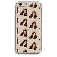 Bonjour mon amour: iPhone 6 Plus / 6S Plus Transparant Hoesje