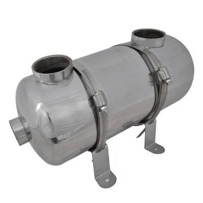 VidaXL Zwembad warmtewisselaar 355 x 134 mm 40 kw