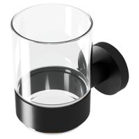 Glashouder Geesa Nemox | Met glas | Zwart