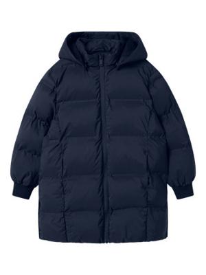 Name it winter winterjas meisjes - blauw - puffer, lang - NkfMusk