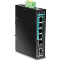 Trendnet TI-PG541 netwerk-switch Unmanaged L2 Gigabit Ethernet (10/100/1000) Power over Ethernet (PoE) Zwart - thumbnail