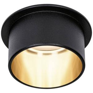 Paulmann 93378 LED-inbouwlamp LED LED vast ingebouwd 6 W Zwart (mat), Goud