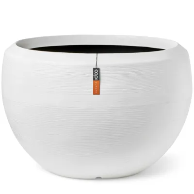 Vaas Bol Arc Granite 67x45 Wit