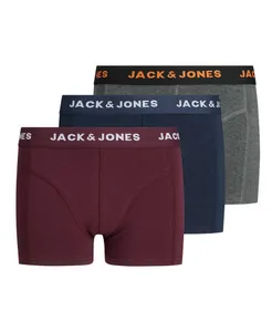 Jack & Jones 3-pack jongens boxershort  - Port Royal