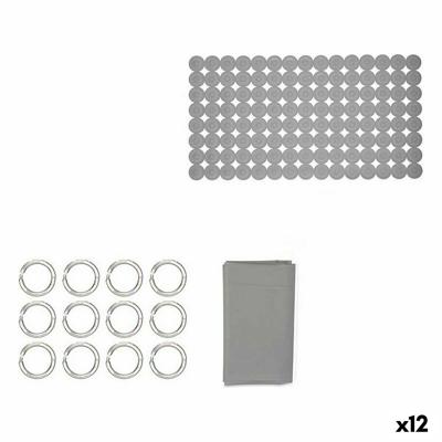 Badset Grijs PVC Polyethyleen EVA (12 Stuks)
