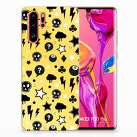 Silicone Back Case Huawei P30 Pro Punk Geel