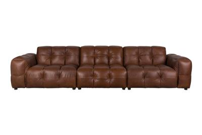 Bankstel Hackman 4,5-Seater Leather Chocolate Bankstel Hackman 4,5-Seater Leather Chocolate