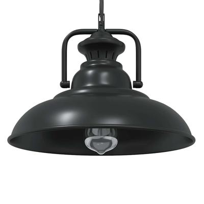 Hanglamp E27 31 cm ijzer zwart