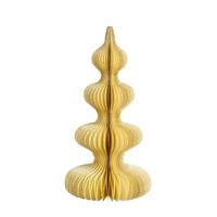 Papieren Decoratie Boom 30x7.5 cm Gebroken Wit Papieren Decoratie Boom 30x7.5 cm Gebroken Wit