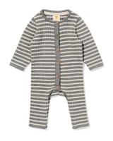 HEMA Newborn Boxpak Strepen Grijs (grijs)