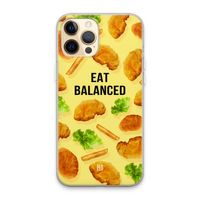 Eat Balanced: iPhone 13 Pro Max Transparant Hoesje