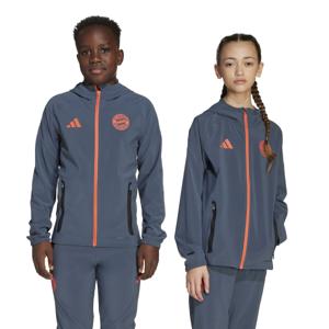 adidas Bayern München Vis Tech Vest 2025-2026 Kids Donkergrijs Oranje