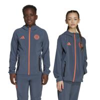adidas Bayern München Vis Tech Vest 2025-2026 Kids Donkergrijs Oranje