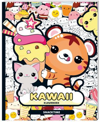 Kawaii Kleurboek - Snacktime (Paperback)