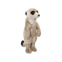 Nature Planet Pluche Stokstaartje - knuffel stokstaartje - 30 cm - Meerkat knuffel