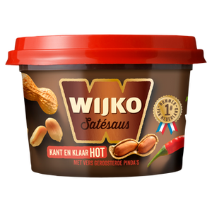 Wijko Satesaus Hot Kant en Klaar 120g bij Jumbo
