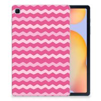 Samsung Galaxy Tab S6 Lite | S6 Lite (2022) Hippe Hoes Waves Pink - thumbnail