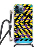 Skew Bee 3: iPhone 12 Pro Transparant Hoesje met koord