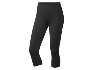 CRIVIT Dames sportcapri (L (44/46), Zwart)