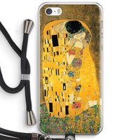 Der Kuss: iPhone 5 / 5S / SE Transparant Hoesje met koord