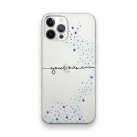 Sterren: iPhone 12 Pro Transparant Hoesje