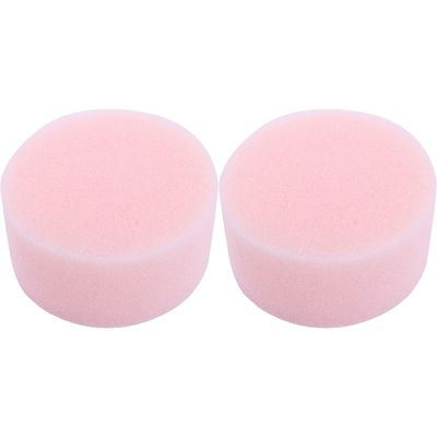 Schmink sponsjes - 2x - rond - roze