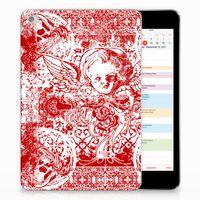 Tablet BackCover Apple iPad Mini 4 | Mini 5 (2019) Angel Skull Rood - thumbnail