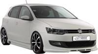 Voorspoiler Volkswagen Polo 6R 2009- (ABS) RDVVW03