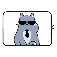 Cool cat: Laptop sleeve 13 inch
