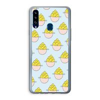 Citroenen: Samsung Galaxy A20s Transparant Hoesje